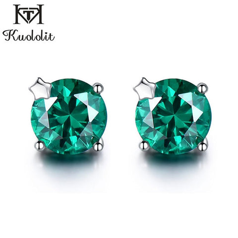 Kuololit Tanzanite Gemstone Stud Earrings