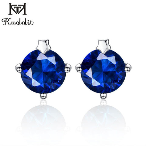 Kuololit Tanzanite Gemstone Stud Earrings