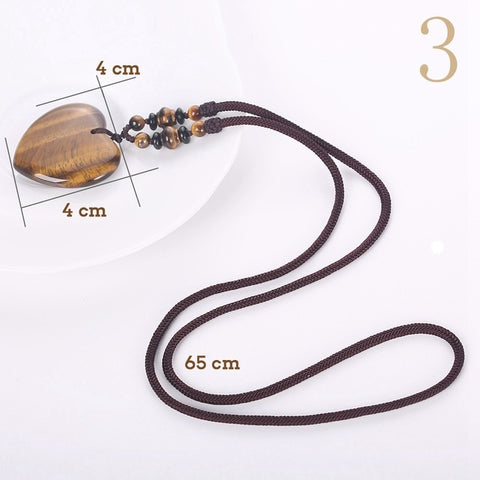 Yumten Turquoise Pendant Necklaces Long Women